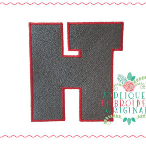 006 Hewitt Trussville HT Logo Mini Filled Embroidery design