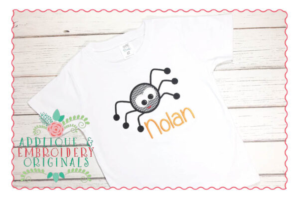 027 Spider Boy Applique Design - Image 2