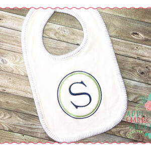 233 Carson Embroidery Font Circle