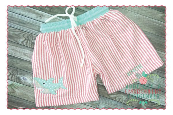 303 Shark Applique Design - Image 2