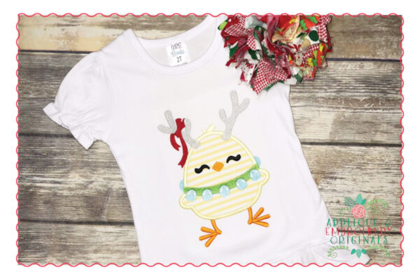 477 Jingle Chick Applique Design