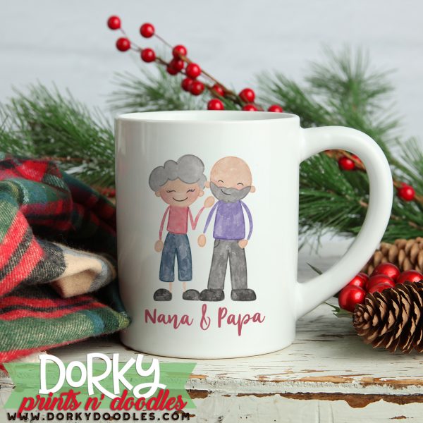 Family Characters Watercolor Printable Art - Grandmas - Image 2