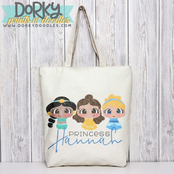 Cinderella Princess Watercolor Printable Art - Image 2