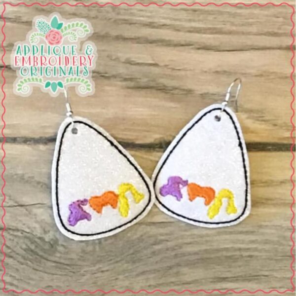 2085 Halloween Earring Set In-The-Hoop Design - Image 4