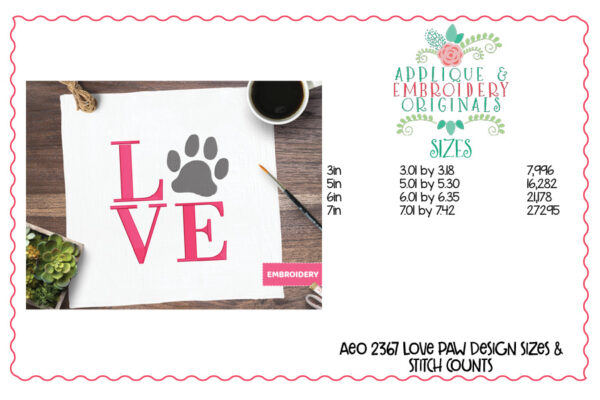 2375 Valentine Embroidery Set of Designs - Image 32