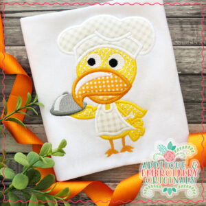 2330 Chicken Chef Applique Design