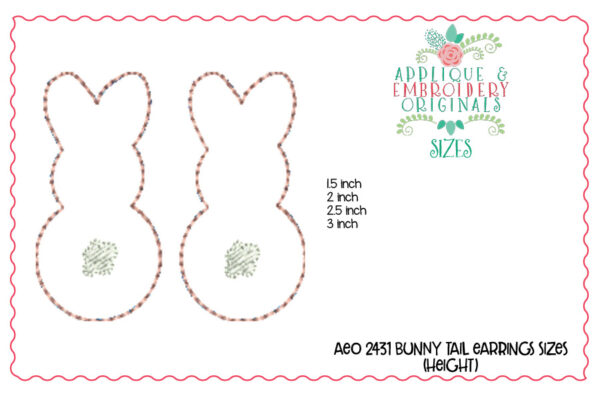 2437 Easter Earring Set ONE - Image 8