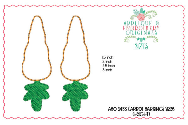2437 Easter Earring Set ONE - Image 4