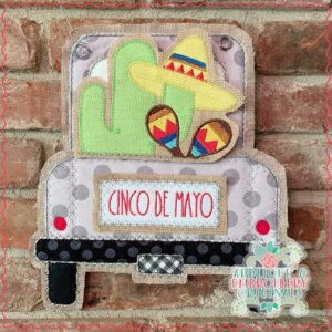 2539 Cinco De Mayo Tab Interchangeable Design for Truck