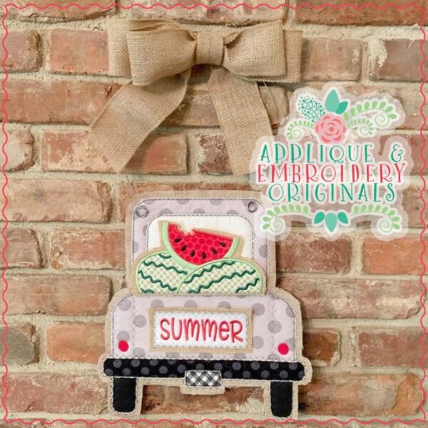 2613 Watermelon Interchangeable Design for Truck - Image 3