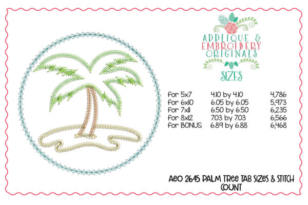 2650 Summer Tab Set Interchangeable Design - Image 6