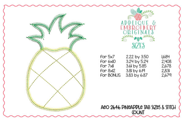 2650 Summer Tab Set Interchangeable Design - Image 5