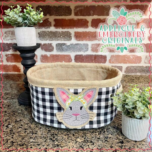 2961 Bandana Bunny Welcome Interchangeable Tab Design - Image 5