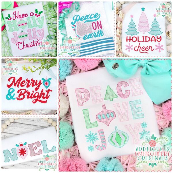 3234 Christmas Sketch Design Set