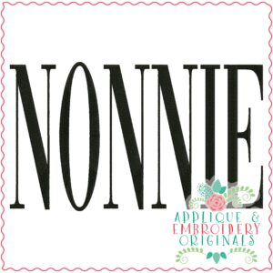 3434 Nonnie Embroidery Design