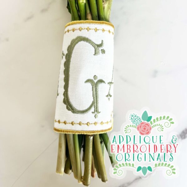 3929 Bouquet Wrap 3 In-The-Hoop Design - Image 5