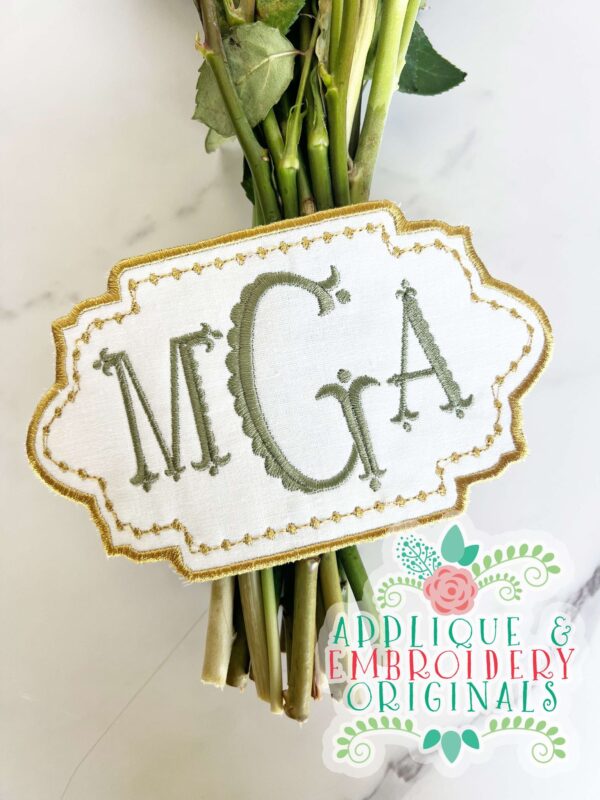 3929 Bouquet Wrap 3 In-The-Hoop Design