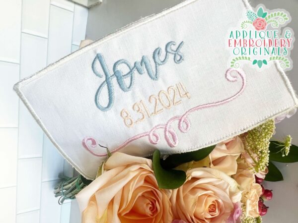 3930 Bouquet Wrap 4 In-The-Hoop Design - Image 3