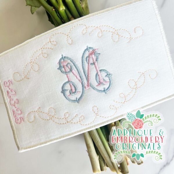 3933 Bouquet Wrap 8 In-The-Hoop Design - Image 4