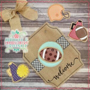 2751 Football Set Interchangeable Tab Design