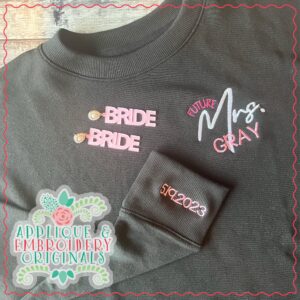 3263 Future Mrs Embroidery Design