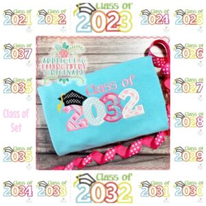 1960 Class of ... Applique Design Set