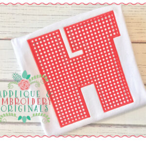 001 HT Hewitt Trussville Square Logo Applique Design