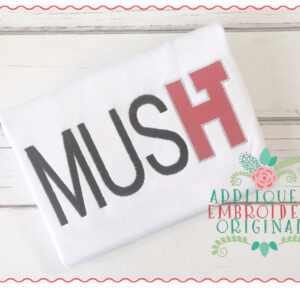 004 MUSHT Hewitt Trussville Logo Applique Design