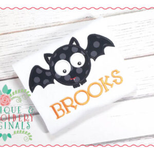 022 Bat Boy Applique Design