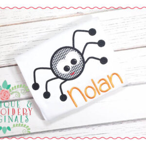 027 Spider Boy Applique Design