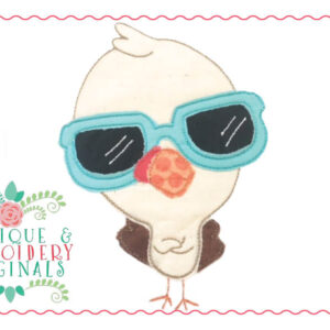 052 Come For Dinner Turkey Applique Design