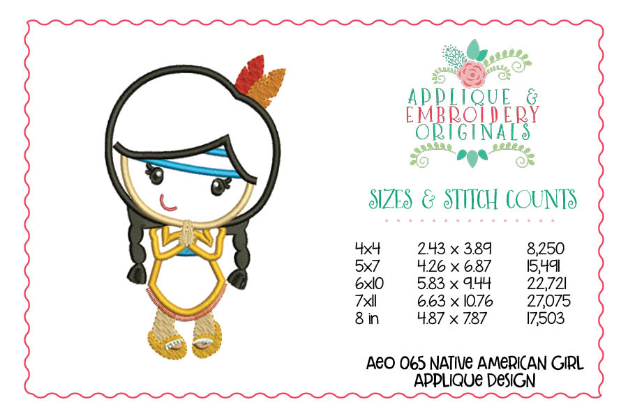 AEO 066 Native American Boy and Girl