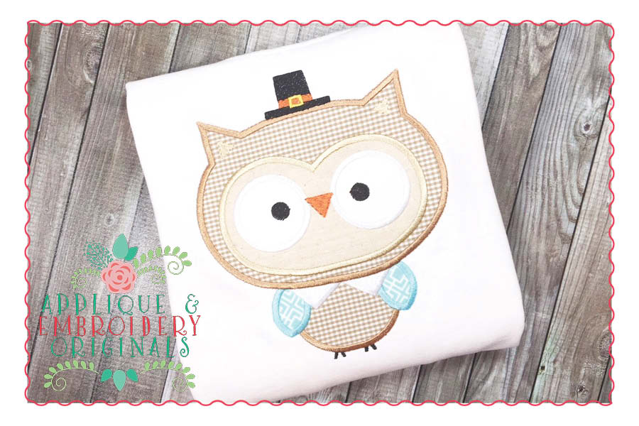 AEO 072 Pilgrim Owl Applique