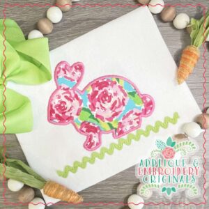 1098 Three Bunnies All-In-One Applique Design