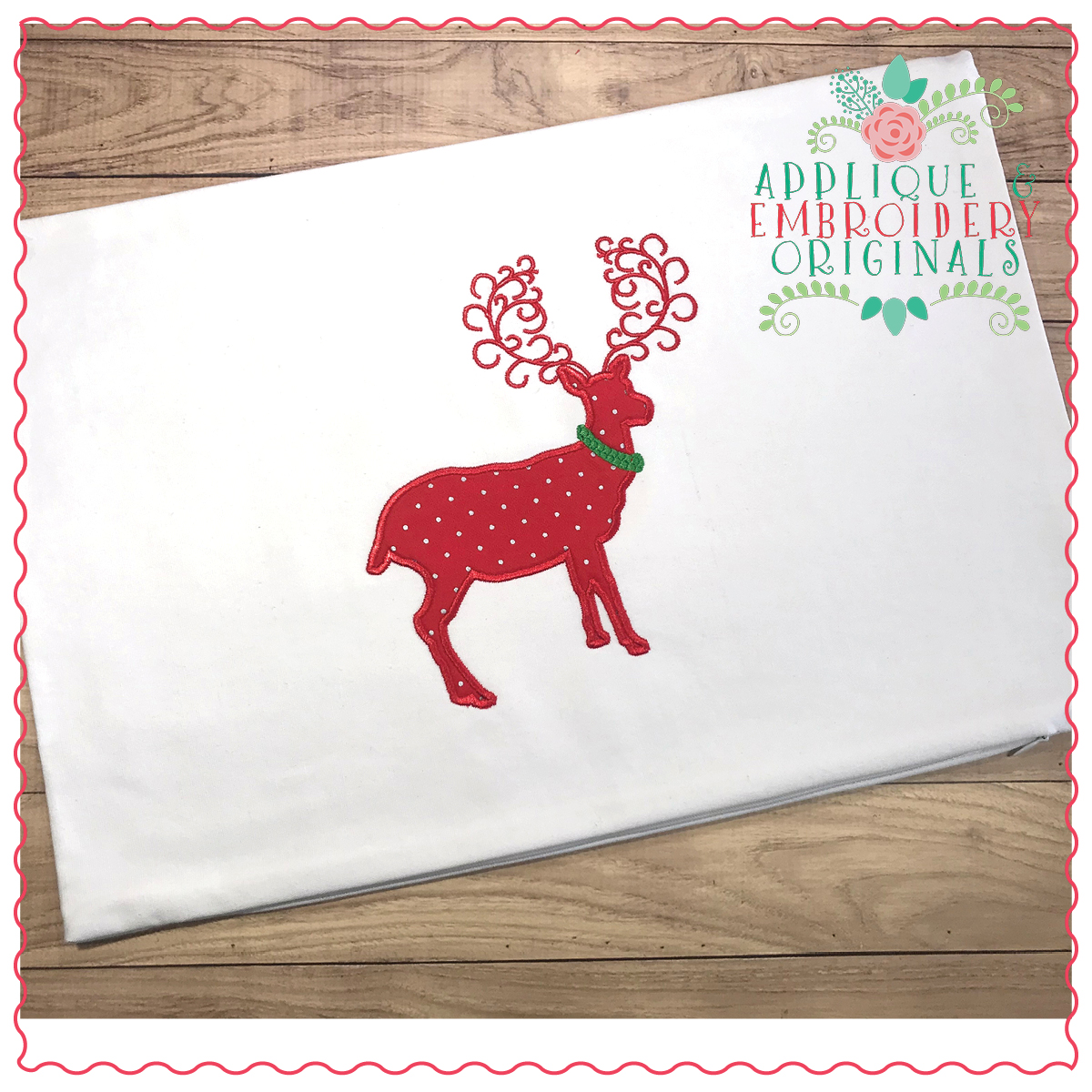 AEO 1263 Christmas Reindeer Silhouette 1