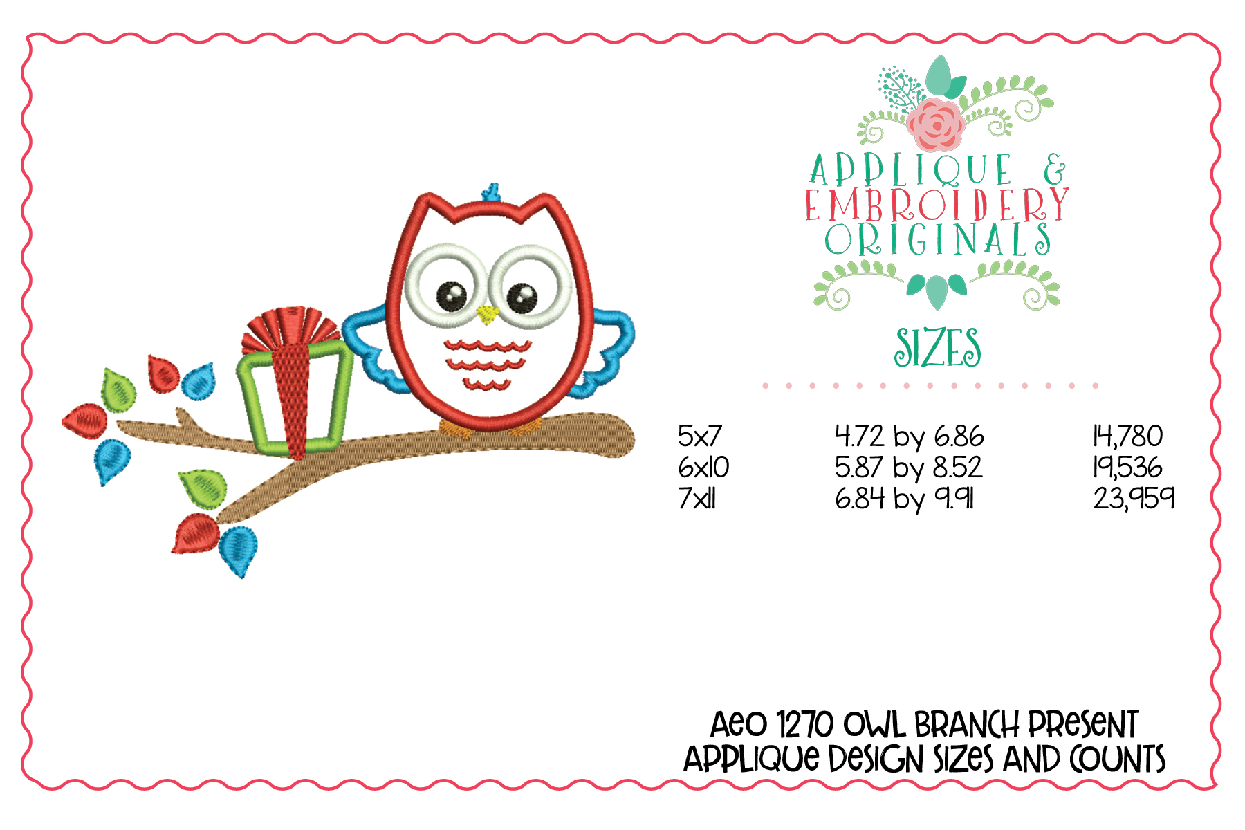 AEO 1270 Owl Branch Present 1