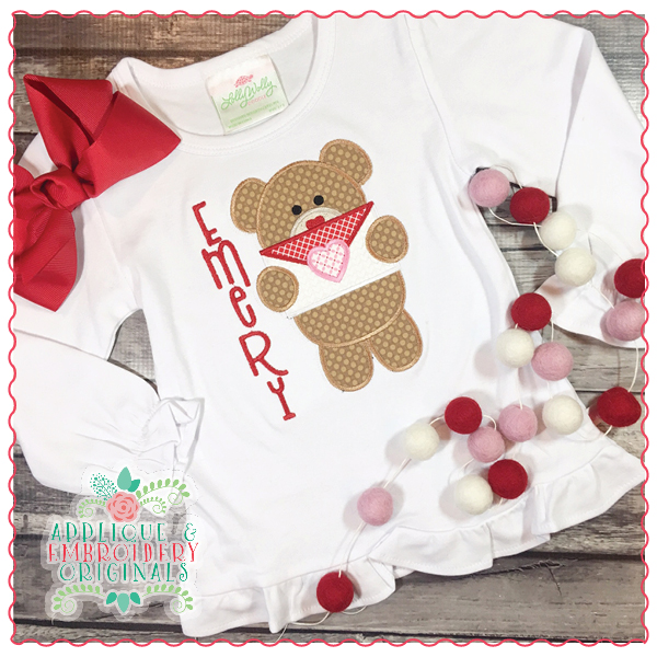 AEO 1383 Teddy Bear Love Letter 1