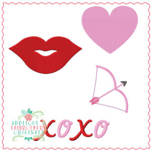 1410 Valentine's Day Mini Embroidery Design Set