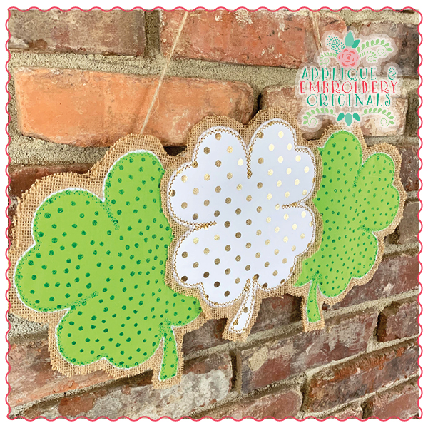 AEO 1444 Triple Shamrock Door Hanger 6