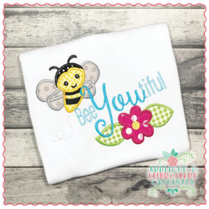 1457 BeeYOUtiful Applique Design