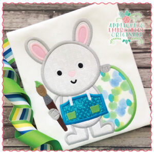 1570 Painting Easter Bunny Applique Design
