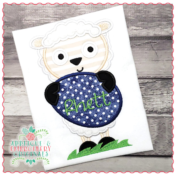 AEO 1592 Easter Egg Lamb 2