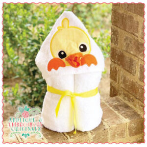 1637 Duck Boy Hooded Towel Design