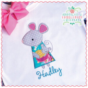 1669 Mouse Mommy & Me Applique Design