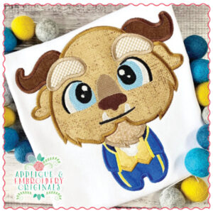 1691 Monster Prince Applique Design