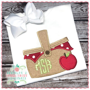 1724 Picnic Basket Applique Design