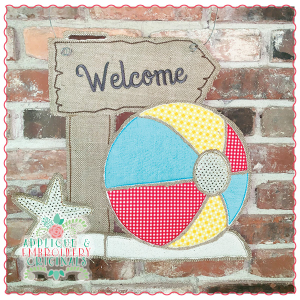 AEO 1738 Beach Ball Door Hanger 4