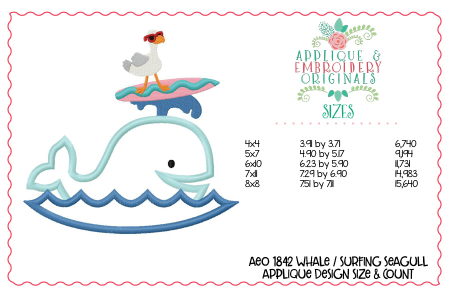 AEO XXX Whale with Surfing Seagull 1