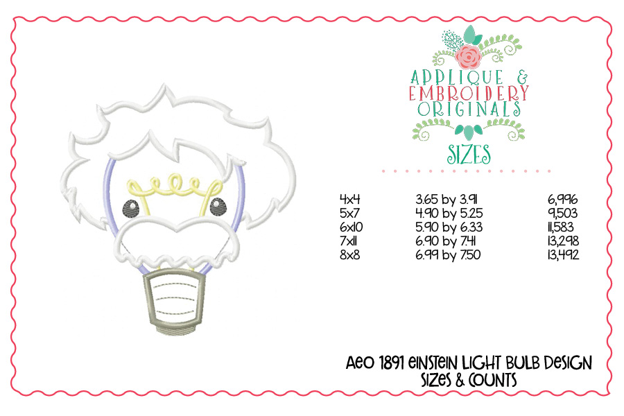 AEO 1891 Einstein Light Bulb 1