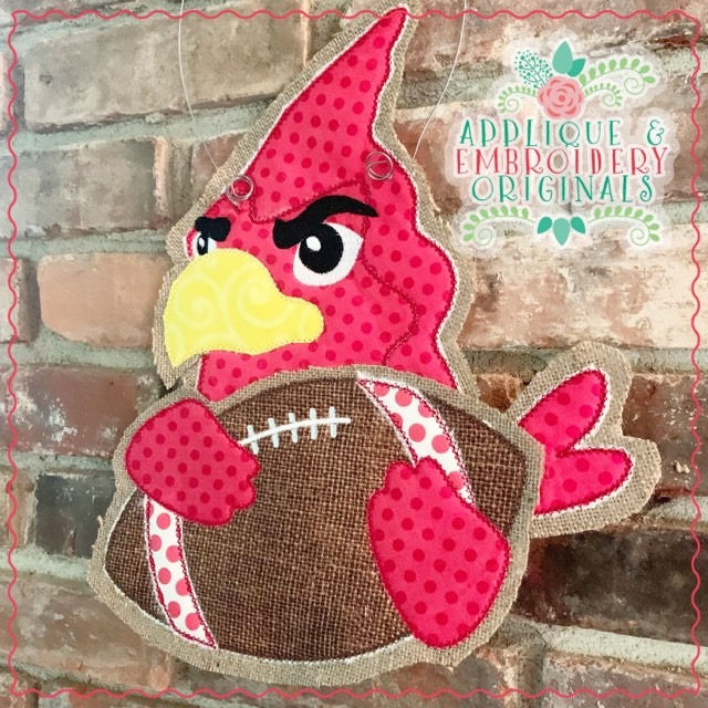 AEO 1962 Cardinals Football Door Hanger 2